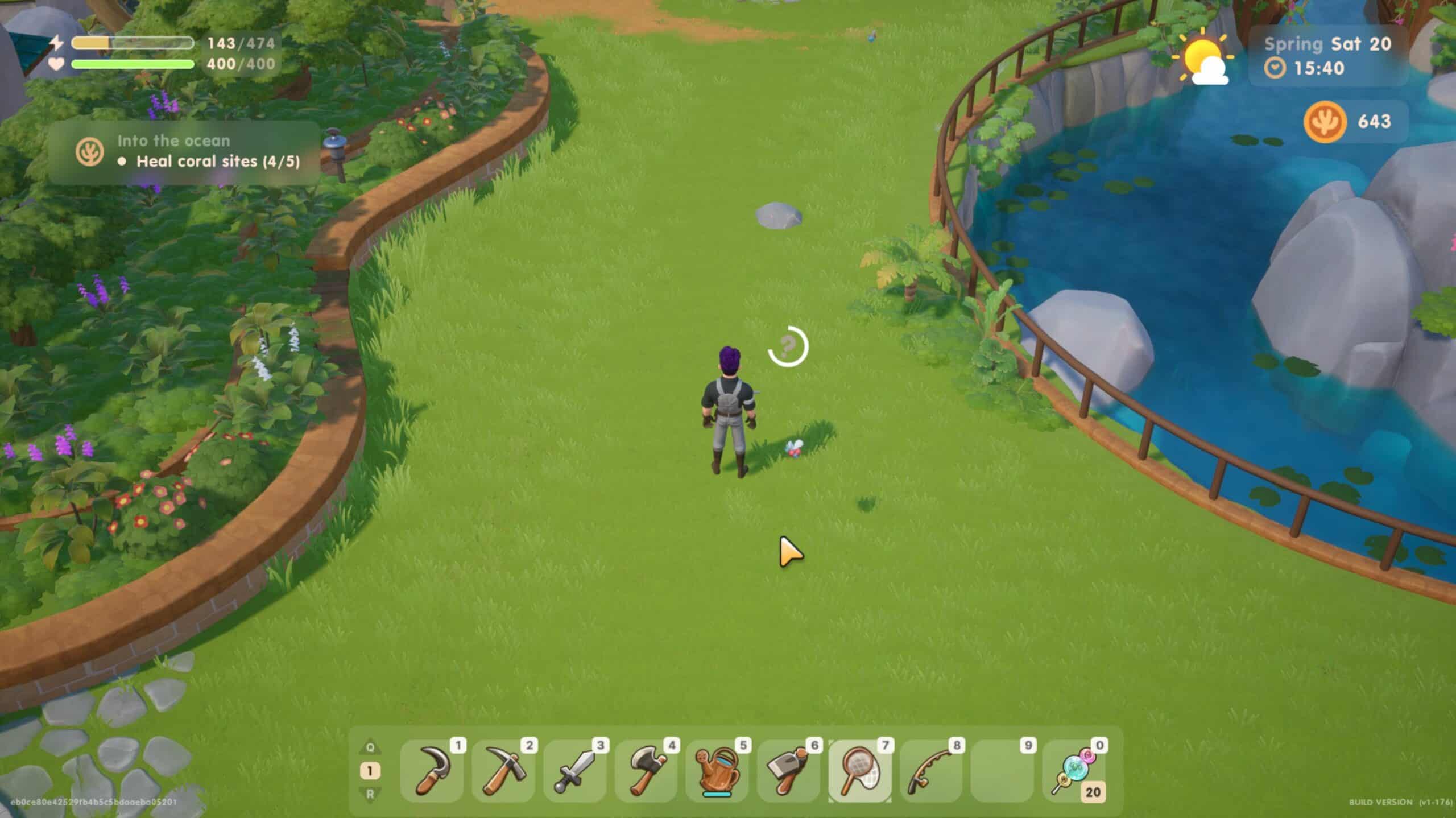 coral island Bug Sneaking