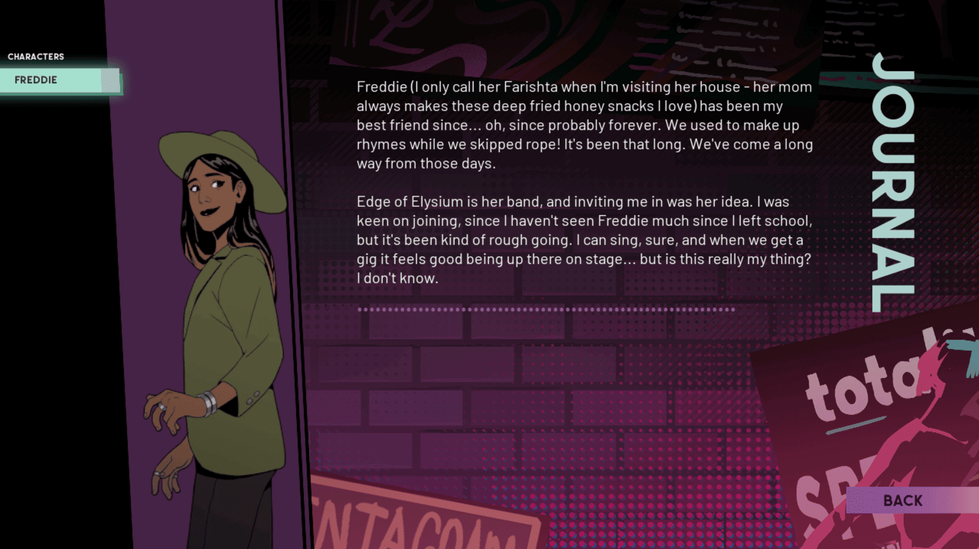 freddie bio Stray Gods: A Roleplaying Musical All Romances