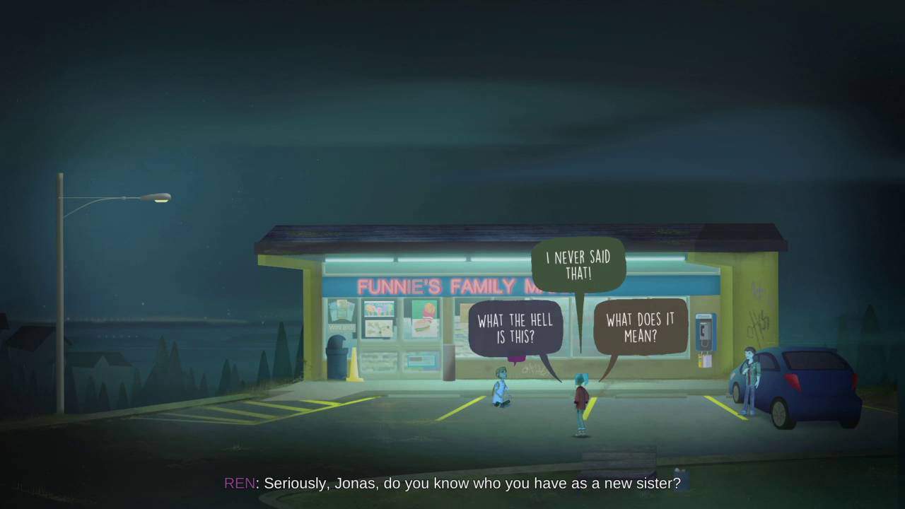 parking lot Oxenfree Endings