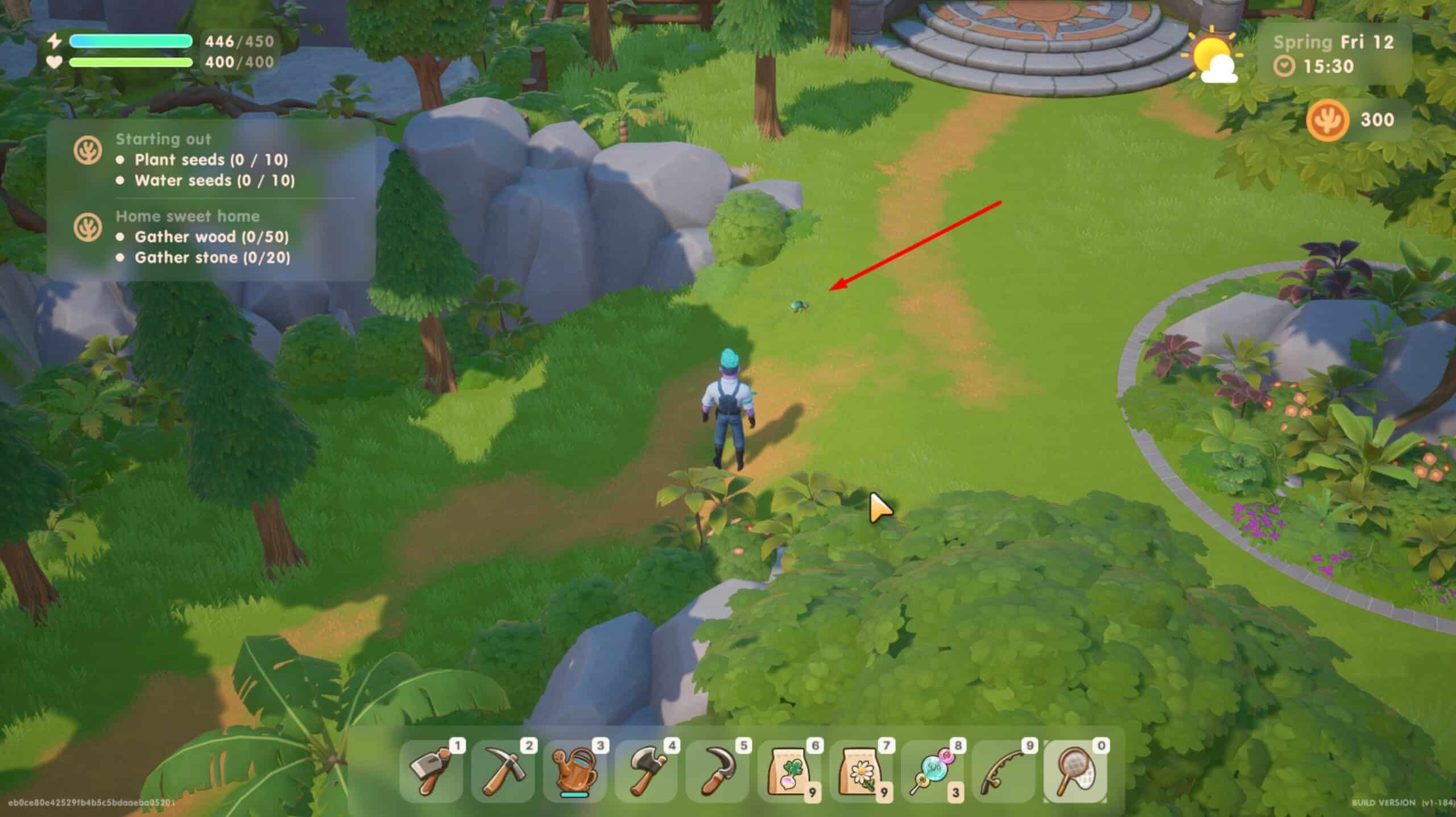 coral island Vineyard Bug Spawns