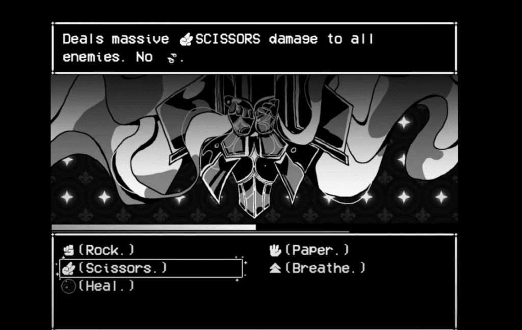In Stars And Time scissors damage
