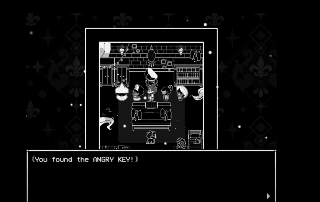 In Stars And Time the third floor angry key