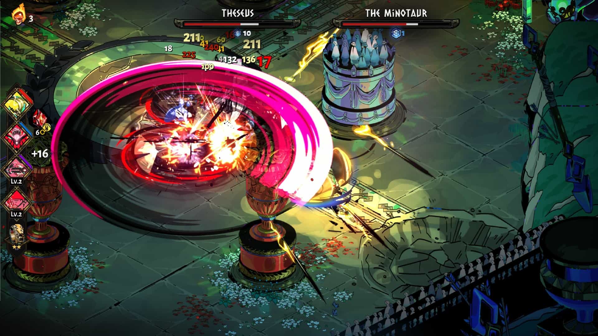 Hades boss guide: Theseus and the Minotaur